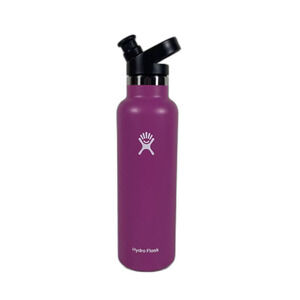 HYDRO FLASK Standard Mouth Flex Cap Sport Sip Bubblegum Pink Water Bottle 21 oz